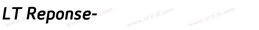 LT Reponse字体转换